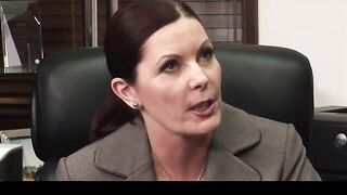 Lesbo boss of her employee