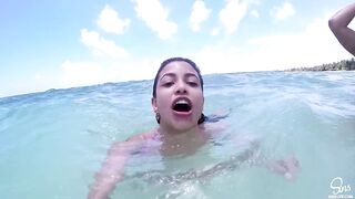 SinsLife - three Excited Model on Vacation, Nude and Banging!