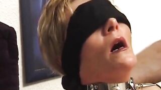 Older German floozy bound up and dominated by her corporalist