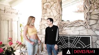 DEVILS FILM - Wicked Babysitter Paige Owens Gets Her Booty Banged By The Hunk That babe Babysits