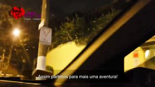 Dogging - Hotwife preggo and bangs with strangers