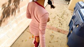 OUTDOOR SQUIRTING WITH  MOST EXCELLENT ALLY HAILEY ROSE- CUM ON TOES- (IG: @HAILEYROSEFCKS)