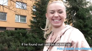 PublicAgent Married golden-haired takes money for sex