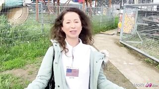 GERMAN SCOUT - TEEN JULIA HAS ACE BANG AT REAL STREET CASTING