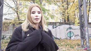 GERMAN SCOUT - Unfathomable Anal Sex Casting for Slim Colombian Teen Ashley Rose at Pick Up