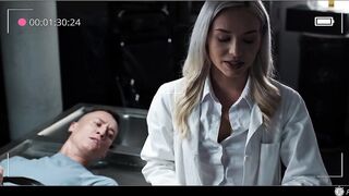 Glamorous Blond Doctor Gets Used and Implores For Shlong - Freeze Time Stop Sex Creampie