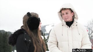 BLACKED Nice-looking Nicole Kitt and BF Jason Luv Share Cute Snowbunny Stacy Cruz