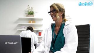 Super Hawt Large Tit mother I'd like to fuck Nasty Nurse Masturbates At Hawt Office