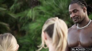 Small Bffs Coco Lovelock and Demi Hawks Share a 2 Bbc Creampie