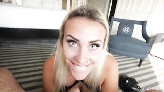 Thick White Gal Indica Monroe Bangs For A Free Hotel Room