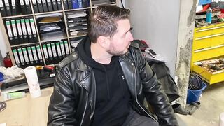 French Pegging - The Garage of Huliliation - femdom