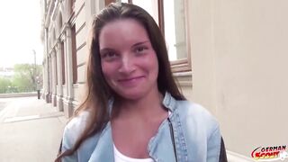 German Scout - Sexy Teen ANITA B enticed to have anal-act of love