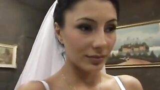 Sexually excited bride drilled by grand-daddy