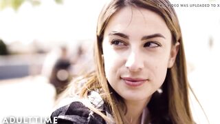 ADULT TIME Teenage Lesbo- Kristen Scott Peeps On Pair