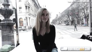 Helena Valentine gets a load over her butt