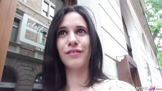 GERMAN SCOUT - 18yr OLD TINY TEEN TEMPT TO SCREW AT CASTING