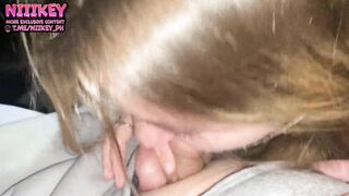 1st Tinder date ends with sex in car! This babe allowed me to cum inside her vagina