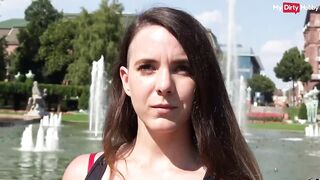 Amateur tourist in Germany gets picked up & screwed anally outdoors - MyDirtyHobby