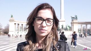 GERMAN SCOUT - SMALL TEEN WITH GLASSES PICKED UP AND DRILLED ROUGHLY