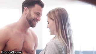 EroticaX - Hawt Teen Melody Marks Banged Over Kitchen Counter