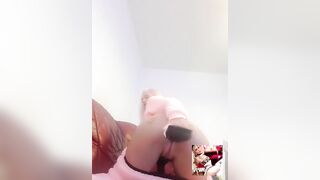 British chav bangs her snatch hardcore mums brush . Eats her creamy squirt