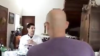 French Orphea Belle Double Penetration in Front of Spouse