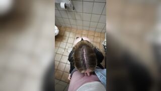Immodest whore gets railed raw in a public baths