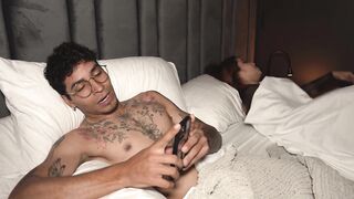 Step-siblings share room after many years out of seeing every other - some things have changed