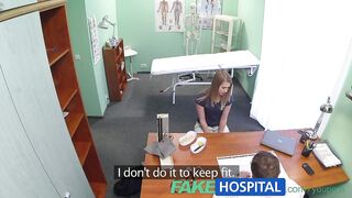 FakeHospital Virginal blond gets the doctors massage