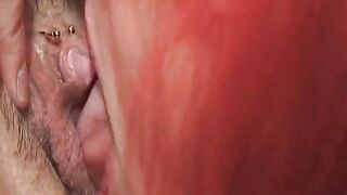 Naughty French cougars sucking rods and sweet every other's needs