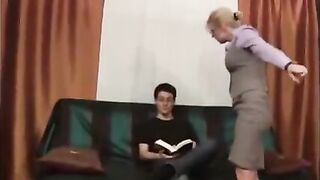 Mixed Wrestling Lina vs James