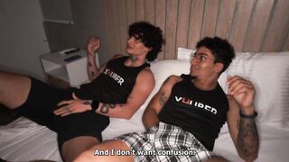 Step-siblings masturbate jointly and their stepmother discovers 'em, now what will happen?