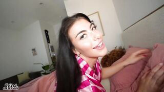 sharing a daybed with my girlfriend and her bff - cutie ritchie, elly grip