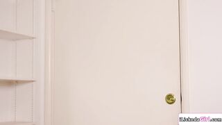 Jade Baker desires extra payment 'cuz Kira Noir filmed her.The black hottie ready to settle things and lets her eat her cunt in the office