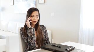 PORNPLUS Vina Sky Uses Her Oriental Vagina To Close The Deal!