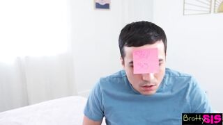 Mischievous Bianca Fucks Creates Joy Little Sex Game for Stepbro to Play - S34:E9