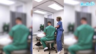 Sexy Fit mother I'd like to fuck Nurse Gets Fired For Showing Cunt