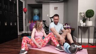 Yoga mother I'd like to fuck Alana Does Tantric Sex Stuff With Step Son