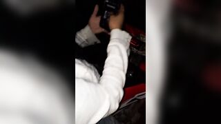 My sister-in-law, all and partying, opened her legs to bang in the street and I came inside her hawt vagina.