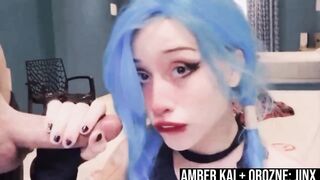 Amberzinha Cosplay's - JINX from League of Legends ft. QroZne [FREE CUT]