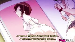 Hot and lewd student bangs her classmate's hard ramrod - Uncensored Comics