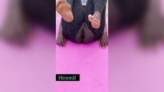 Black mother i'd like to fuck morning workout (snatch widen)