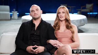 WIFEY Nice-looking Redheaded Hotwife Jessi Rae Takes Each Inch Of Jason Luv's BBC