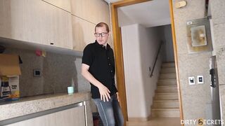 I GIVE BUTT TO MY LOVER'S STEPSON SO THIS CHAB DOESN'T SNITCH ON ME