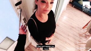 Casting Agent Bangs two German Milfs