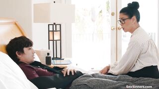 Older Oriental teacher feels so sorry for her student.With 2 broken arms that guy can't even stroke.The mother i'd like to fuck resolves that babe could give him a HELPING tugjob