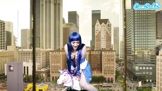 Camsoda - Lizzie Love Cosplay As Hinata Hyuga - Naruto - Masturbates On Sybian