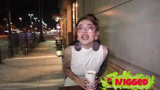 FORKED tongue and BOOTY open. We debut the little one to Fedora Morelli!