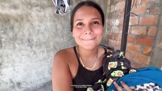 I TAKE MY NEIGHBOUR'S CLOTHING TO BE LAUNDRED AND THIS BABE ENDS UP RUBIN' MY KNOB