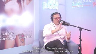 Lalin girl KAORIANYA multi-orgasmic Cosplay model riding the BANG MACHINE on Juan Bustos Podcast